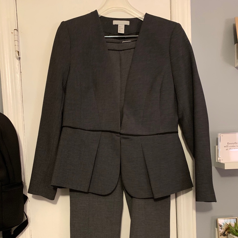 GreyPant Suit
